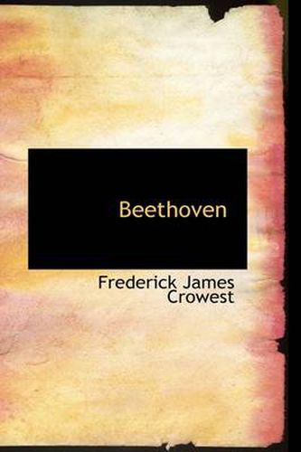 Cover image for Beethoven