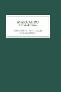 Cover image for Marcabru: A Critical Edition