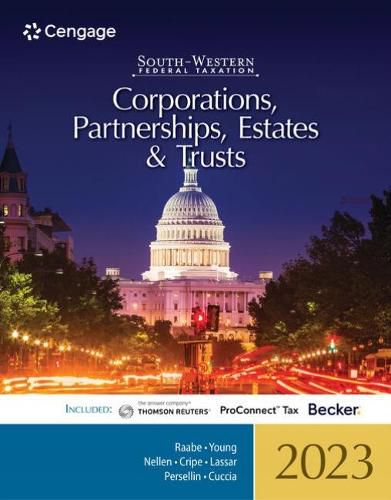 South-Western Federal Taxation 2023: Corporations, Partnerships, Estates and Trusts (Intuit ProConnect Tax Online & RIA Checkpoint (R), 1 term Printed Access Card)