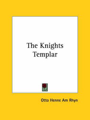 Cover image for The Knights Templar