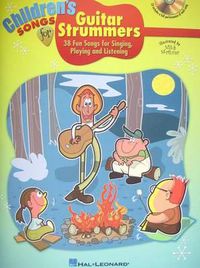 Cover image for Children's Songs for Guitar Strummers: 38 Fun Songs for Singing, Playing and Listening