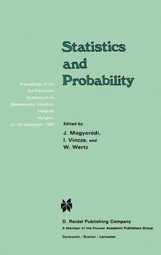 Cover image for Statistics and Probability: Proceedings of the 3rd Pannonian Symposium on Mathematical Statistics, Visegrad, Hungary, 13-18 September 1982