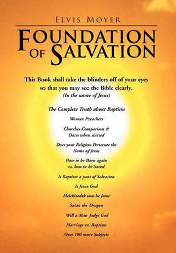 Cover image for Foundation Of Salvation