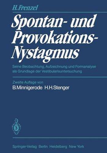 Cover image for Spontan- und Provokations-Nystagmus