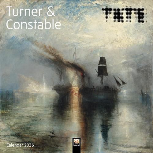 Cover image for Tate: Turner & Constable Wall Calendar 2026 (Art Calendar)
