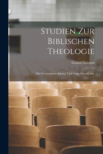 Cover image for Studien zur biblischen Theologie