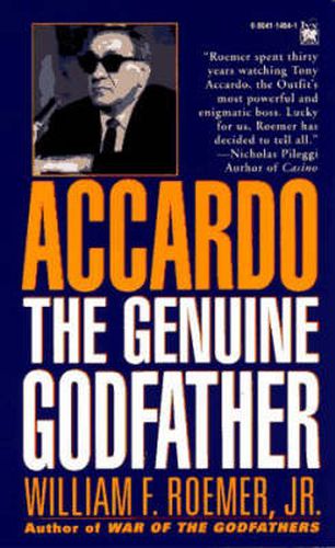 Cover image for Accardo: The Genuine Godfather