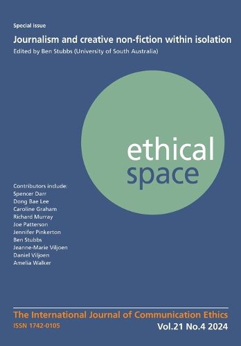 Ethical Space Vol. 21 Issue 4