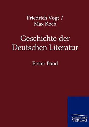 Cover image for Geschichte der Deutschen Literatur