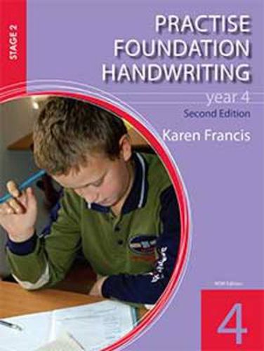 Cover image for Practise Foundation Handwriting - Year 4