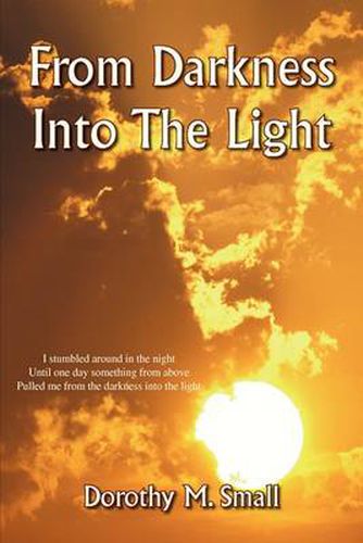 Cover image for From Darkness into the Light: I stumbled around in the night, Until one day something from above, Pulled me from darkness into the light