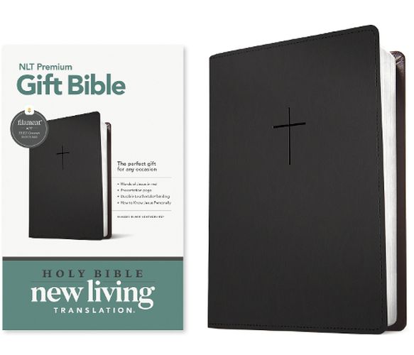 Cover image for NLT Premium Gift Bible, Filament Enabled, Classic Black