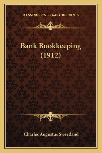 Cover image for Bank Bookkeeping (1912)