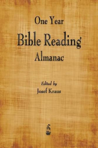 Cover image for One-Year Bible Reading Almanac