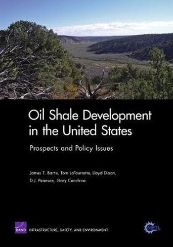 Cover image for Oil Shale Development in the United States: Prospects and Policy Issues