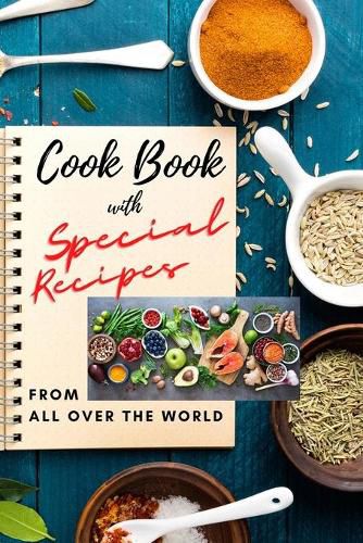 Cover image for Cook Book with SPECIAL RECIPES from All Over The World