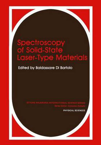 Cover image for Spectroscopy of Solid-State Laser-Type Materials