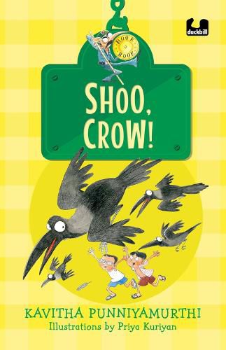 Cover image for Shoo, Crow! (Hook Books): It's not a book, it's a hook!