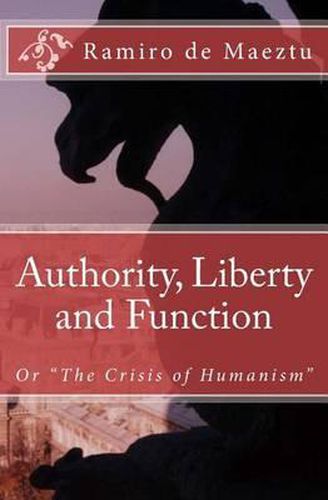 Cover image for Authority, Liberty and Function