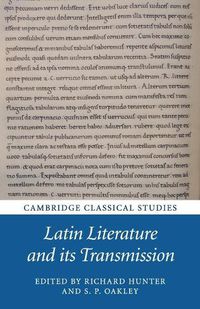 Cover image for Latin Literature and its Transmission