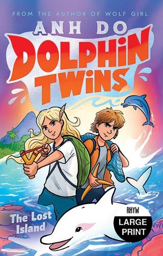Cover image for The Lost Island (Dolphin Twins, Book 1)