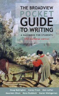 Cover image for The Broadview Pocket Guide to Writing - Canadian Edition