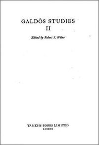 Cover image for Galdos Studies II