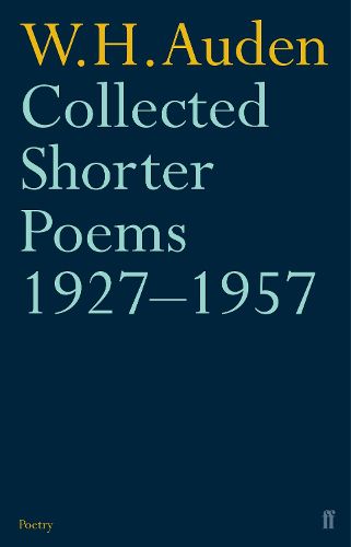 Cover image for Collected Shorter Poems 1927-1957