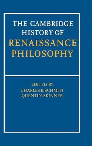 The Cambridge History of Renaissance Philosophy