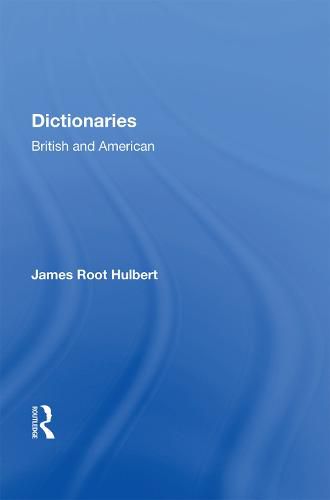 Cover image for Dictionaries: British and American