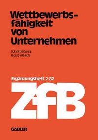 Cover image for Wettbewerbsfahigkeit Von Unternehmen