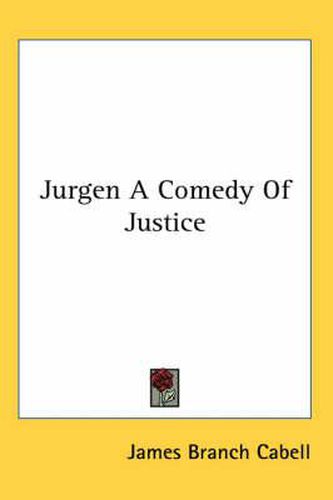 Cover image for Jurgen a Comedy of Justice