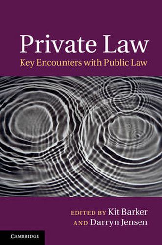 Cover image for Private Law: Key Encounters with Public Law