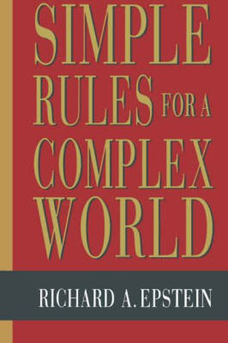 Cover image for Simple Rules for a Complex World