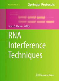 Cover image for RNA Interference Techniques