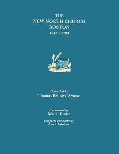 Cover image for New North Church, Boston 1714-1799