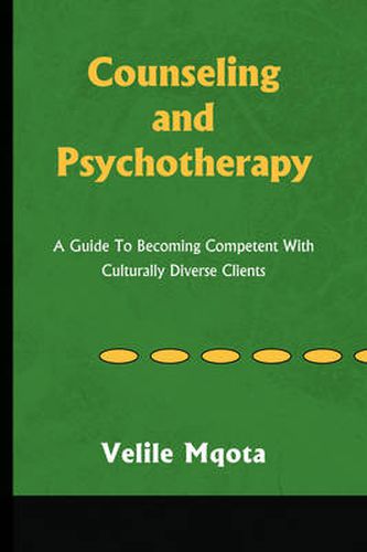 Cover image for Counseling and Psychotherapy