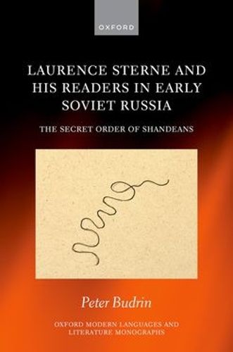 Cover image for Laurence Sterne and his Readers in Early Soviet Russia
