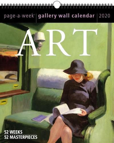 Art Page A Week Gallery Wall Calendar 2020