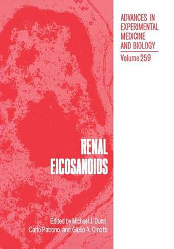 Renal Eicosanoids