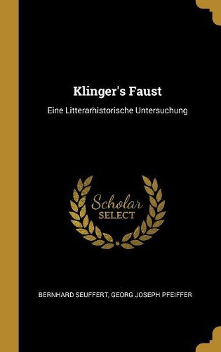 Cover image for Klinger's Faust