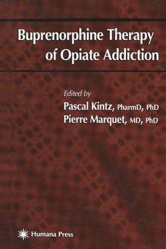 Cover image for Buprenorphine Therapy of Opiate Addiction