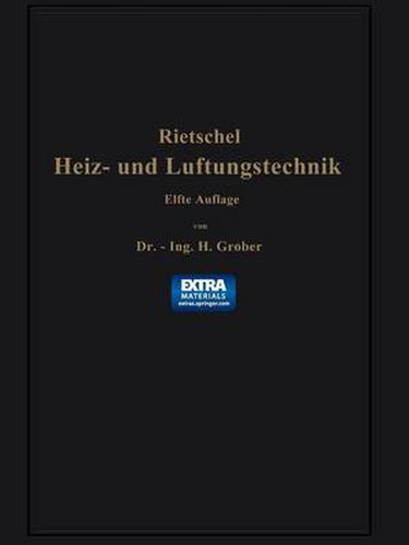 Cover image for H. Rietschels Leitfaden Der Heiz- Und Luftungstechnik