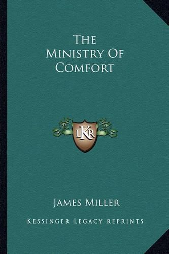 Cover image for The Ministry of Comfort