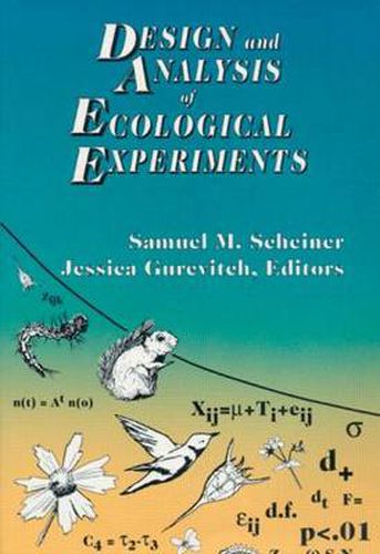 Cover image for Design and Analysis of Ecological Experiments