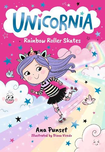 Cover image for Unicornia: Rainbow Roller Skates