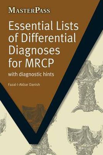 Cover image for Essential Lists of Differential Diagnoses for MRCP with diagnostic hints: with Diagnostic Hints