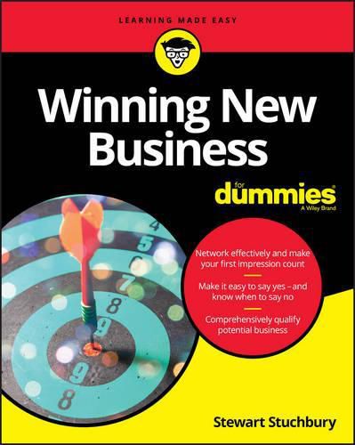 Cover image for Winning New Business For Dummies