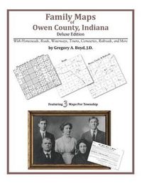 Cover image for Family Maps of Owen County, Indiana