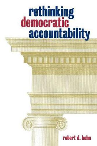 Cover image for Rethinking Democratic Accountability